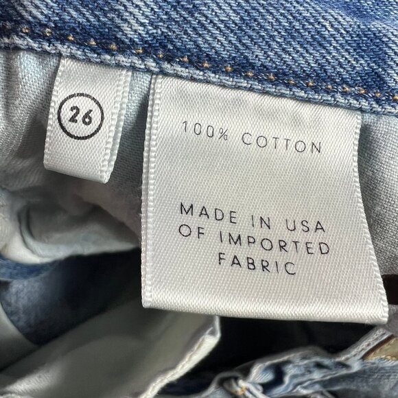 GRLFRND Jeans Women's 26x28* Karolina High Rise Skinny Light Blue Denim Tag 26 - Picture 8 of 16